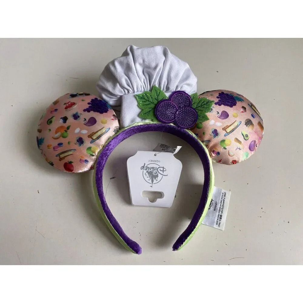 2023 Disney California Adventure Food & Wine Festival Minnie Mouse Ears Headband
